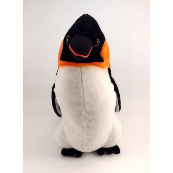 Wild Republic Emperor Penguin Bird Plush 12" Stuffed Animal Plush Antarctica - Picture 2 of 11